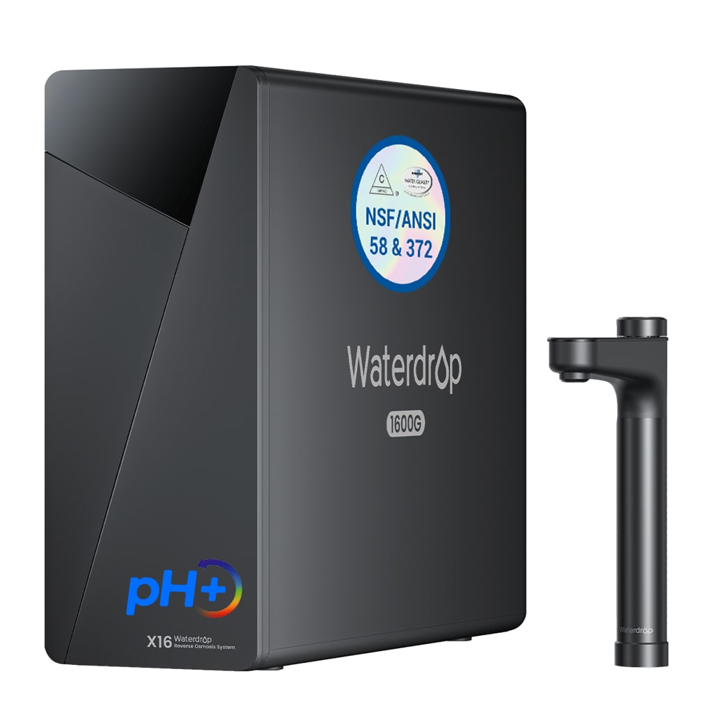 Rental Plan for Waterdrop X Series Undersink Reverse Osmosis System, X16